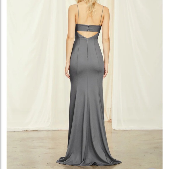 Amsale Jade dress- NAVY, size 6, New condition - Picture 3 of 5